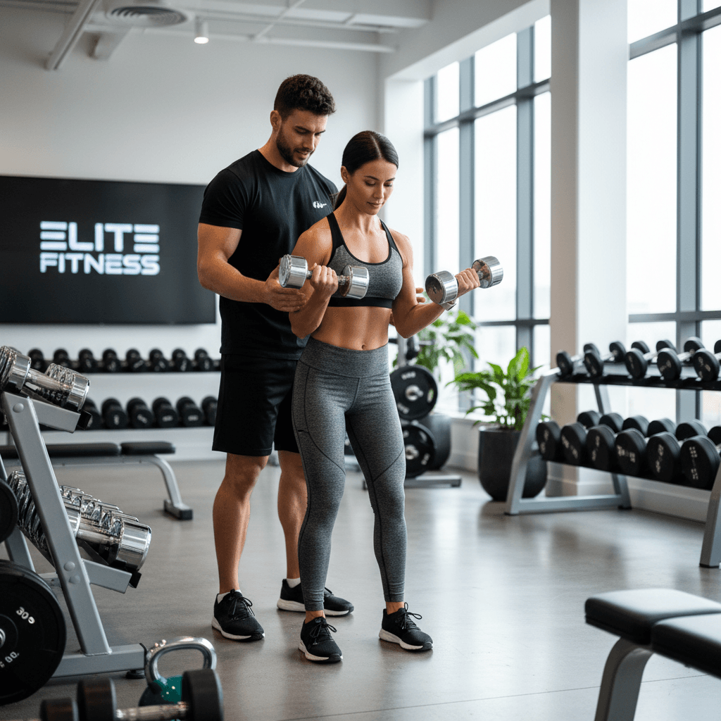 Executive personal training session